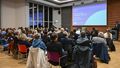 The picture shows the audience during the award ceremony.